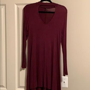 Express purple dress